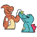 🙏 emoji Byzil's Creature Pack Telegram sticker 3 of 120