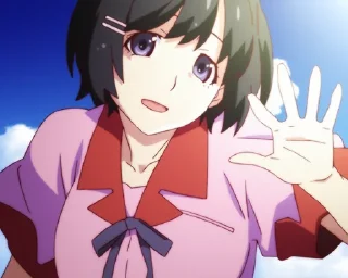 Sticker from Hanekawa Tsubasa | @KonoVitoDa
