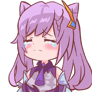 😢 emoji 🌸Saori Stickers🌸 Telegram sticker 8 of 9