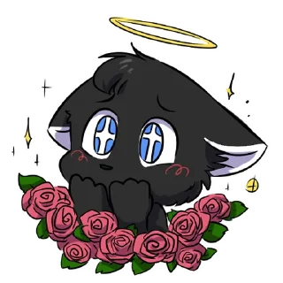 😇 emoji Ashby Stickers Telegram sticker 7 of 41