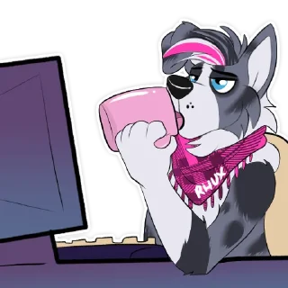 Sticker from Rhux Collie
