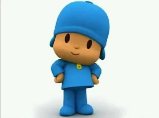 🙂 emoji Pocoyo Telegram sticker 12 of 20