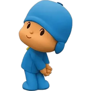 😄 emoji Pocoyo Telegram sticker 20 of 20