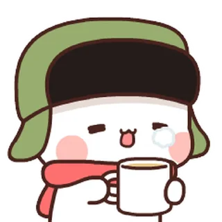 ☕️ emoji Bubu and Dudu Telegram sticker 21 of 60