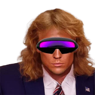 😼 emoji $MULLET MONEY MISSION Telegram sticker 5 of 26
