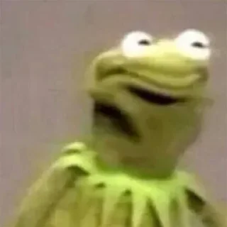 Sticker from Kermit