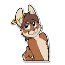 😇 emoji Flip Telegram sticker 7 of 39
