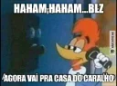 😜 emoji pica-pau (esqueleto zuera) Telegram sticker 5 of 58