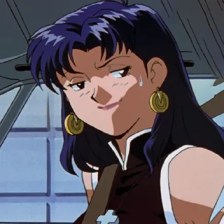 😅 emoji Misato Chads Telegram sticker 19 of 25