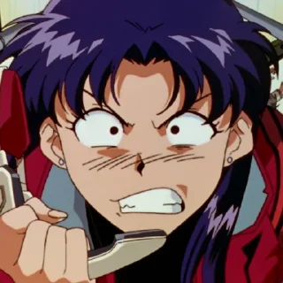 🤬 emoji Misato Chads Telegram sticker 7 of 25