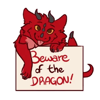 Sticker from Hex the Dragon