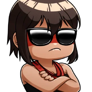 😎 emoji 🌟 @BeahtrizYori 🌟 Telegram sticker 17 of 18