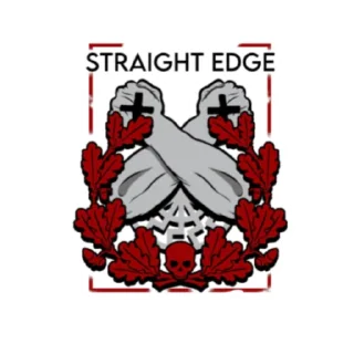 Sticker from Straight edge Kyiv