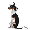 🐶 emoji Simple Dog and Helper Dog Telegram sticker 14 of 59