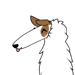 😝 emoji Borzoi Bois Telegram sticker 11 of 86