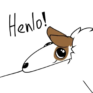 👋 emoji Borzoi Bois Telegram sticker 2 of 86