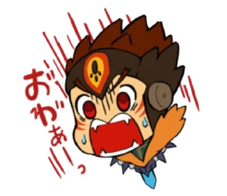 👾 emoji モンスターハンター ライダーズ スタンプ Telegram sticker 11 of 40
