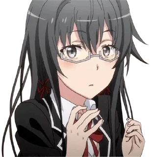 🤓 emoji Oregairu Telegram sticker 21 of 30