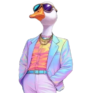🫥 emoji Honk Multiverse Telegram sticker 9 of 100