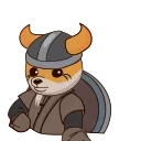 Sticker from FLOKI DAO