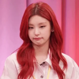 😠 emoji Itzy Telegram sticker 16 of 16
