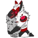 ❤️ emoji Gitchy Boi Animated Telegram sticker 5 of 7