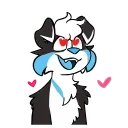 💞 emoji Frizz Collie Animated Telegram sticker 6 of 19