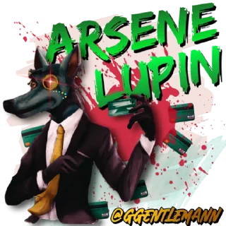 🤑 emoji Arsene Lupin | @ggentlemann Telegram sticker 10 of 14