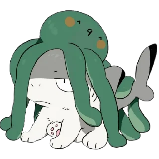 🐾 emoji ➱𝕾𝖍𝖆𝖗𝖐ᶜᵃᵗ2 𓇣 @chgreen ᭕ Telegram sticker 5 of 25