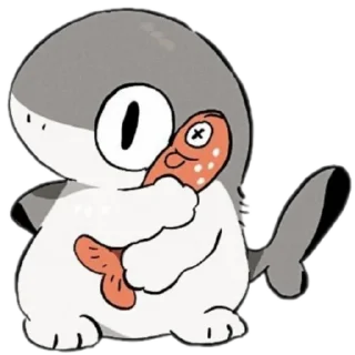 🐾 emoji ➱𝕾𝖍𝖆𝖗𝖐ᶜᵃᵗ2 𓇣 @chgreen ᭕ Telegram sticker 15 of 25
