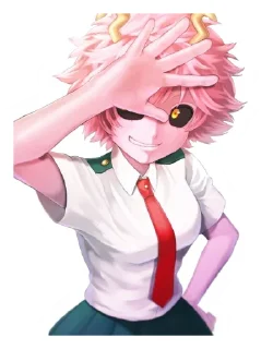 Sticker from AZ MHA Mina Ashido