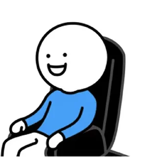 😁 emoji 小蓝和他的朋友 Telegram sticker 8 of 50