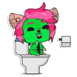 Sticker from Lovely Virus