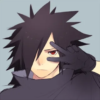 ✌️ emoji Ｔ ｓ ｕ ｋ ｕ ｙ ｏ ｍ ｉ  月読 Telegram sticker 22 of 23