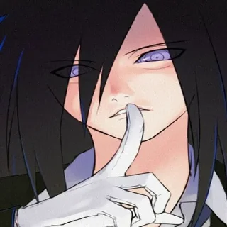 🤔 emoji Ｔ ｓ ｕ ｋ ｕ ｙ ｏ ｍ ｉ  月読 Telegram sticker 13 of 23