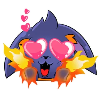😍 emoji @Etherpets | $EPETS Telegram sticker 13 of 48