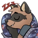 💤 emoji Radicoon! Telegram sticker 12 of 31