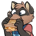🧀 emoji Radicoon! Telegram sticker 9 of 31