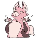 🤷 emoji Candy Hearted Telegram sticker 8 of 24