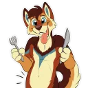 🍴 emoji Kyne Stickers 1 Telegram sticker 8 of 110