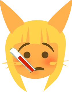 🤒 emoji Nanachi Telegram sticker 23 of 30