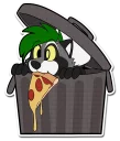 🍕 emoji Pyre & Clockie Telegram sticker 19 of 26