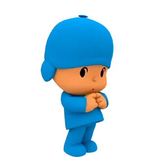 🥺 emoji Pocoyo Telegram sticker 19 of 20