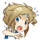 😧 emoji Inori Aizawa Telegram sticker 10 of 21