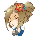 💢 emoji Inori Aizawa Telegram sticker 12 of 21