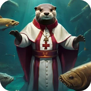 🫥 emoji Just Otter Things Telegram sticker 5 of 58