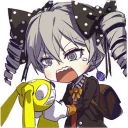 😭 emoji Bronya Zaychik GGZ react Telegram sticker 11 of 12