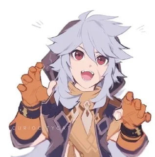 🐺 emoji Рейзор мой сын Telegram sticker 14 of 19
