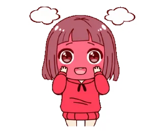 😳 emoji Kurumi - Chan || @GreySunders Telegram sticker 8 of 48