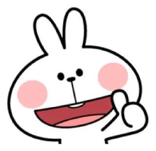 👍 emoji Rabbit Telegram sticker 23 of 26
